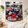 Cristiano Ronaldo Vintage Tapestry Nordic Minimal Suitable For Dorm Wall Reading Corner Living Room Four Seasons Vintage Wall Art Gift For New Home
