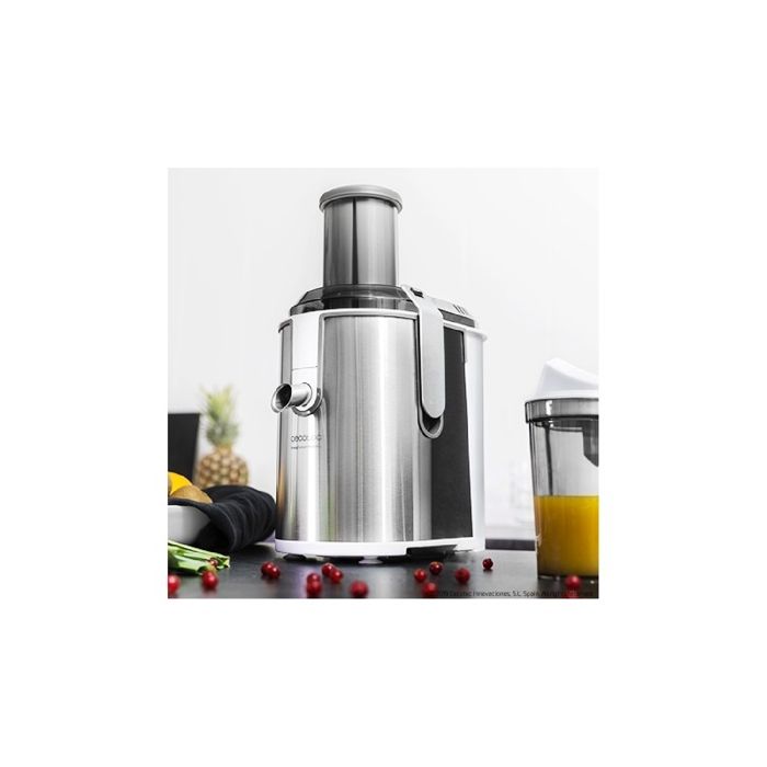 Centrifugeuse - Cecotec - StrongTitanium 19000 XXL - 1300W - 2 Vitesses - Sans BPA - Grise