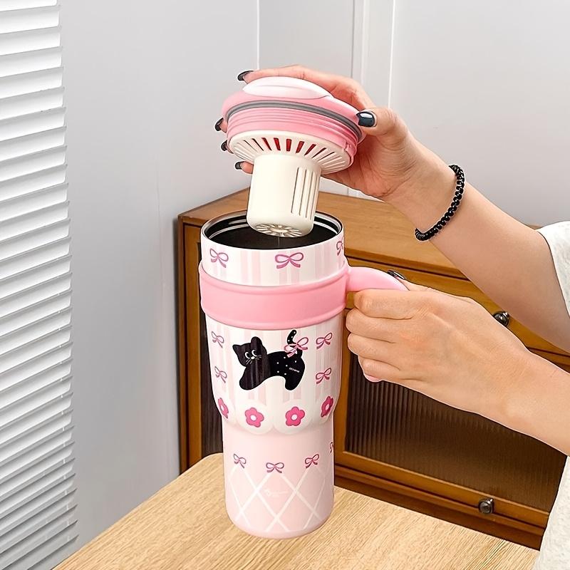 Big Gulp 2024 Cup Large Capacity Ice Cup Can Be Carried New Style Straw Insulated Cup High-looking Water Cup