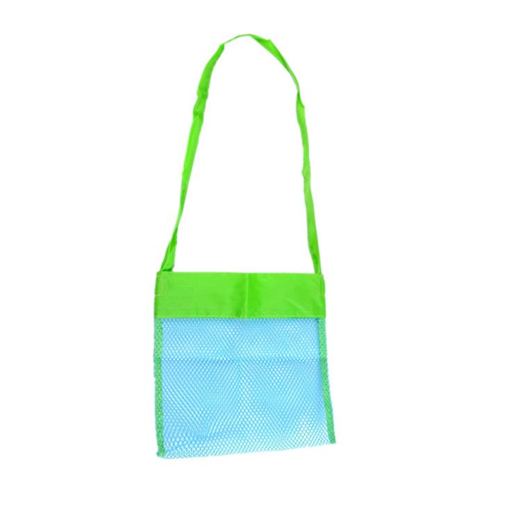 Infant Beach Plaything Bags Kids Mesh Bag Messenger Toys Implement Storage Handbag Sand Play Pool Pouch Tote Children Shoulder