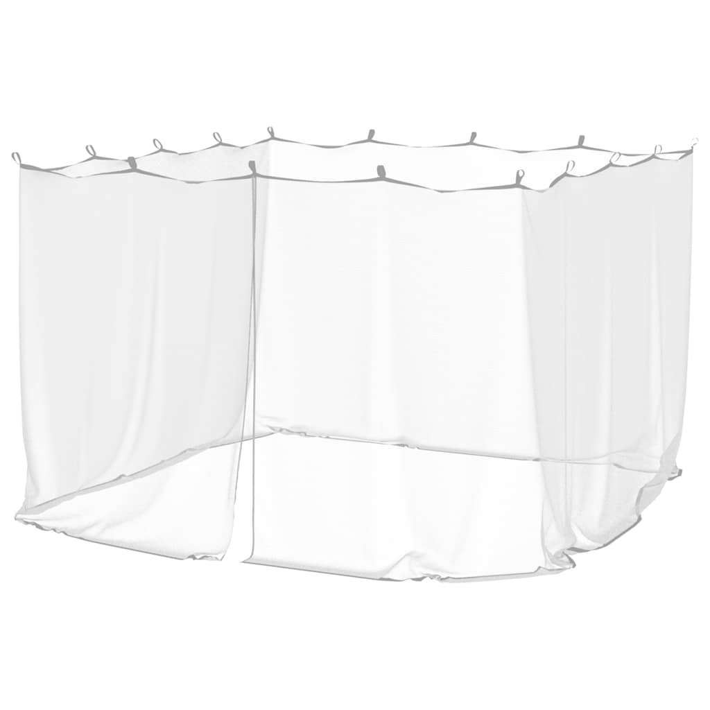 Outdoor Mosquito Net 220 Meshes White 300 X 300 X 200 Cm