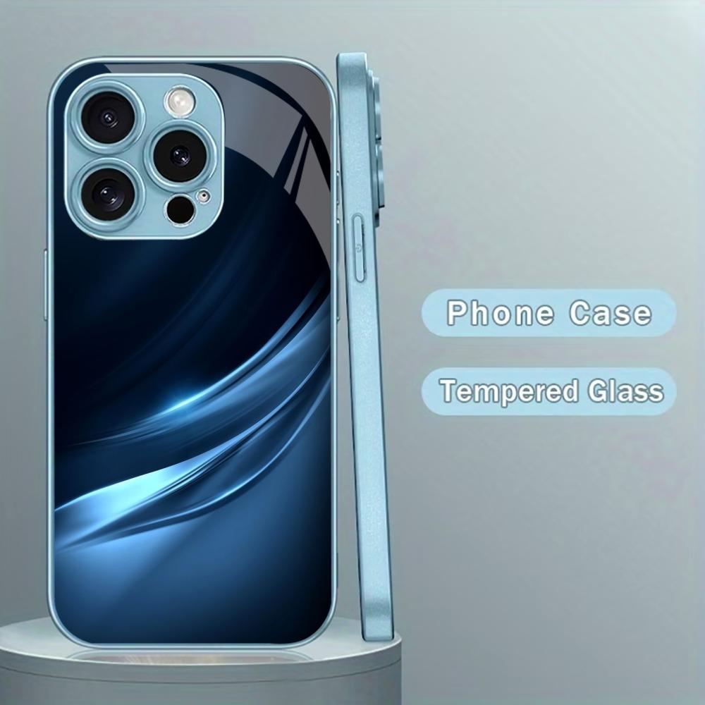 New Hot-selling Protective Case Phone Case Metallic Paint Glass PhoneCase for iPhone 17 16 15 14 13 12 11pm Pro Plus Business