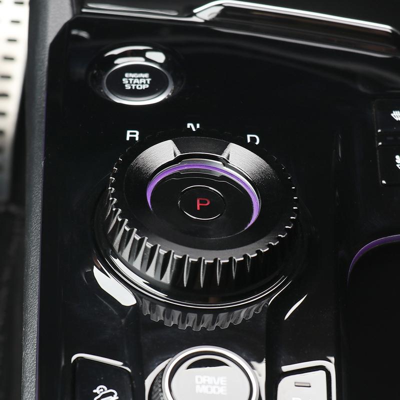 Aluminum Alloy Central Control Adjustment Knob Cover Trim For Kia NQ5 -2026/Seltos/ Niro/EV6 Car Accessories