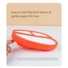Food-Grade Two-Color Silicone Suction Cup Bowl Special Bowl Forbaby Food Suction Cup Tableware Orange