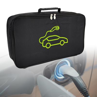 Borsa per Cavo di Ricarica per Veicoli Elettrici 17,7x4,7x10 pollici Tessuto Oxford Accessori Multiuso Liscia