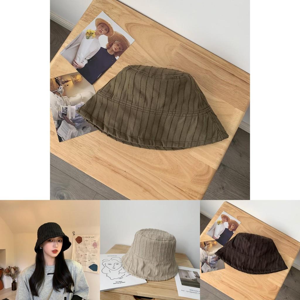 Style Timeless Korean Sun Protection Bucket Hat For Women With Wide Brim Vintage Design