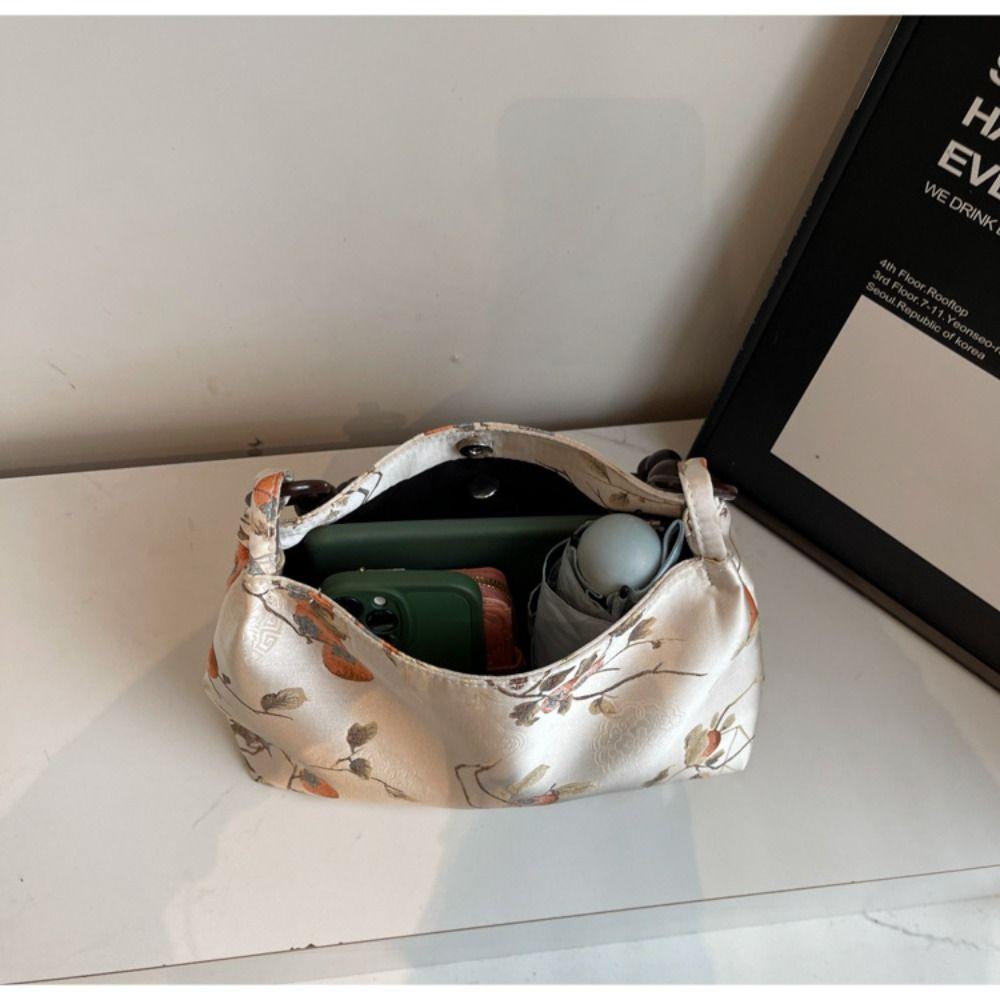 Chinese Style Embroidery Shoulder Bag Large Capacity New Chinese Style Handbag  Children