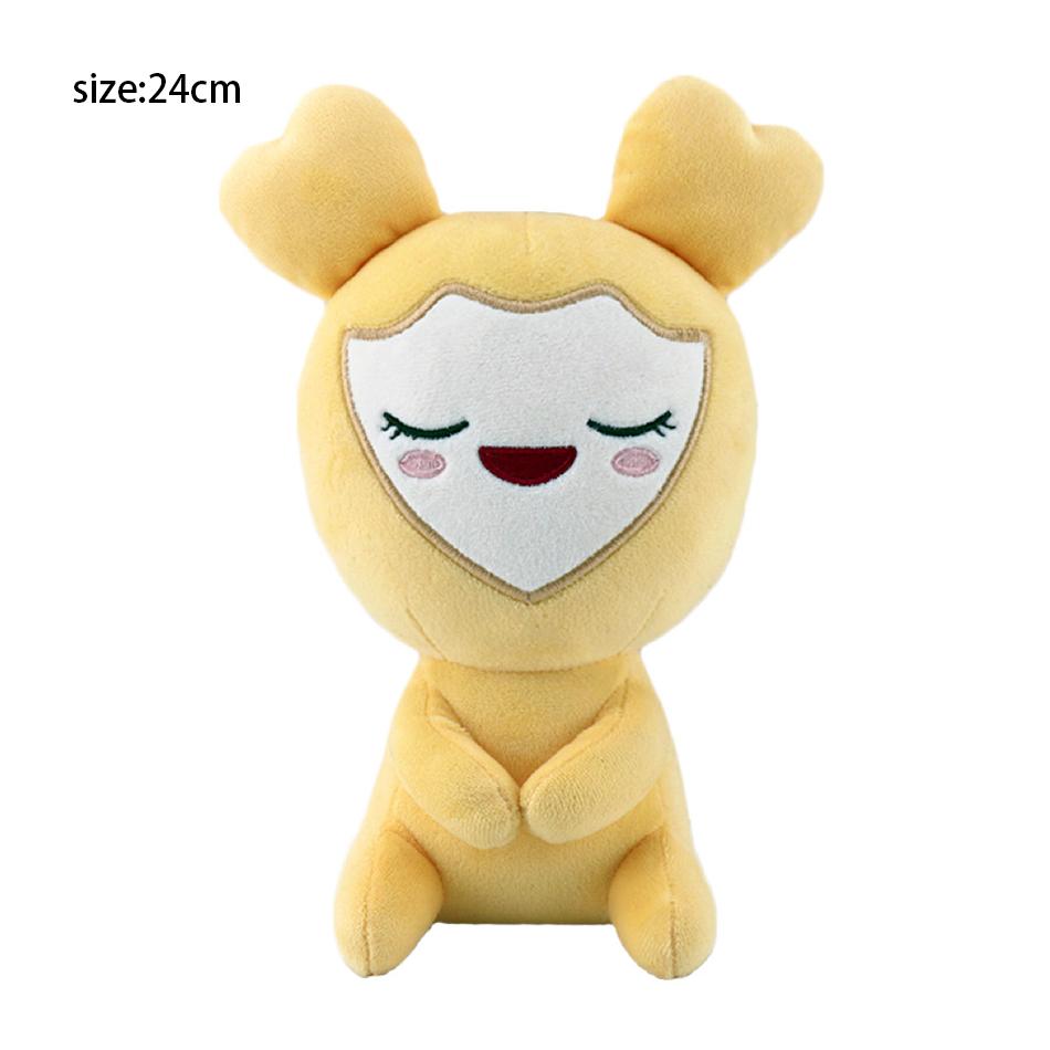 NEW 24cm lovelys twice Plush Korean Super Star Plush Toys Cartoon Animal TWICE Momo Doll Keychain Pendant Keybuckle Children's