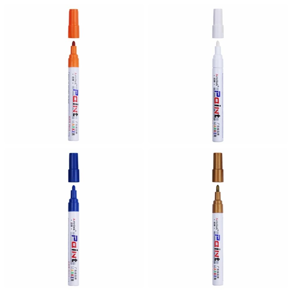 Waterproof Industrial Paint Marker Colorful Sewing Pen Portable Oil Based Pen  Tire Tread