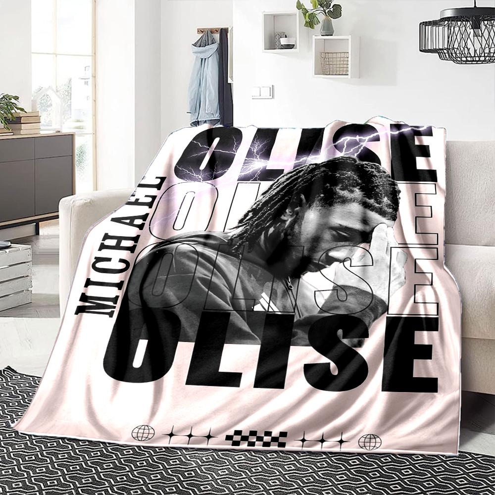 Player Trophy Victory Blankets Flannel Printed Breathable Warm Throw Blanket for Home Office Bedspreads 0708a44
