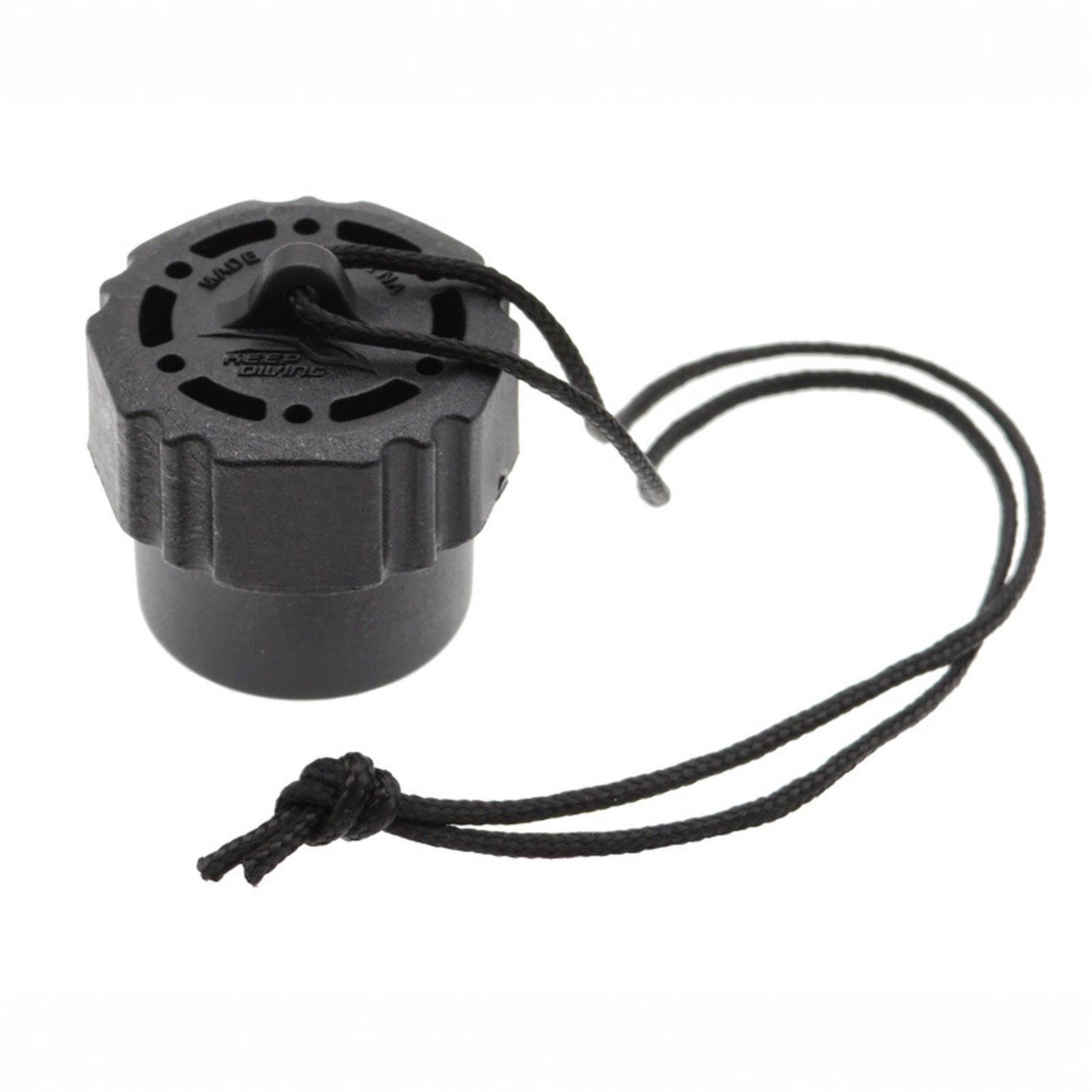 

Регулятор для дайвінгу Перший 1-й ступінь DIN Пластик Сталь Матеріал Захисна кришка Ковпачок Заглушка балона Аксесуари One Size чорний