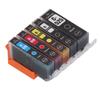 Tintenpatrone Hohe Kapazität Klare Druckpatrone Kombipack für PIXMA IP4850 IP4950 IX6550 5 Farben BK BK C M Y