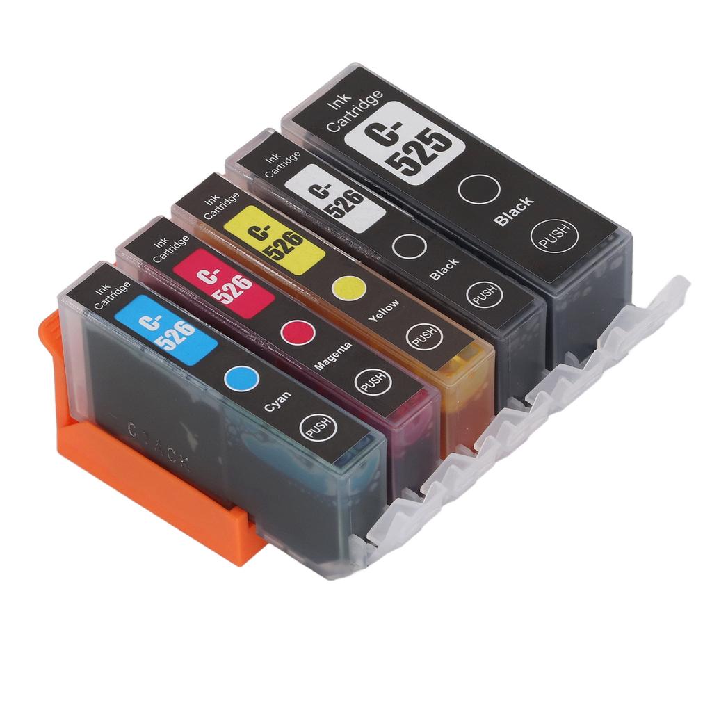 Tintenpatrone Hohe Kapazität Klare Druckpatrone Kombipack für PIXMA IP4850 IP4950 IX6550 5 Farben BK BK C M Y