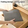 Under Bed Storage Bag Quilt Bag with Transparent Cover Dust Proof Wardrobe Organizer for Clothes Sheets Home Dormitory Closet
