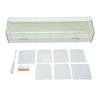 Wall Mounted Underwear Storage Box 6 Cell Punch Free Clear Self Adhesive Wardrobe Underwear Box