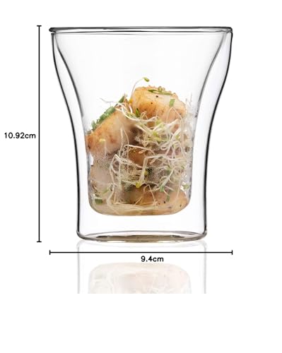 BODUM ASSAM Double-Walled Glass Tumbler, 200ml, Set of 2. Features: Insulated construction, heat-resistant glass, microwave, oven, dishwasher, and fre