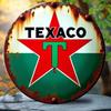 Exclusive Texaco Star Retro Metal Tin Sign Vintage Wall Art Home Decor
