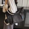 Simple Solid Color Large Capacity Women Casual Oxford Cloth Tote Bag For Daily Use