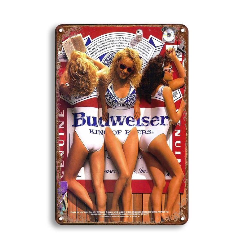 STELLA ARTOIS SAN MIGUEL CORONA Retro Vintage Metallschild Pub Bar Home Wanddekorationen Metall Werbung Malerei Poster