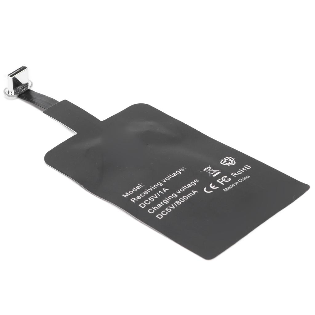 Type C Wireless Charging Receiver Universal Micro USB Charger Adapter for Android Phone