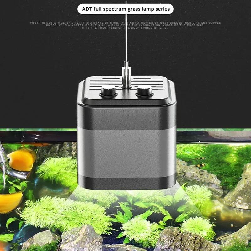Wassergrasröhrenlampe, einstellbare Farbtemperatur, 40 W, 60 W, für Aquarien, Wassergraswachstum, Vollspektrum-Landschaftslampe