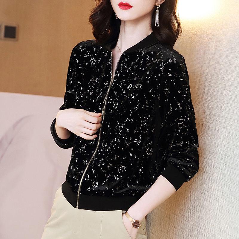 Chiffon Sunscreen Women's Baseball Jacket - Korean Style, Plus Size, Short Outerwear for Summer