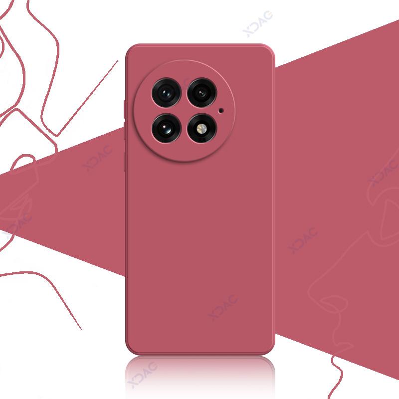 Handyhüllen für OnePlus 13 OnePlus13 5G 6.82" 360 Weiche Luxus Quadratische Flüssigsilikon Rückseite Wasserdichte Taschen