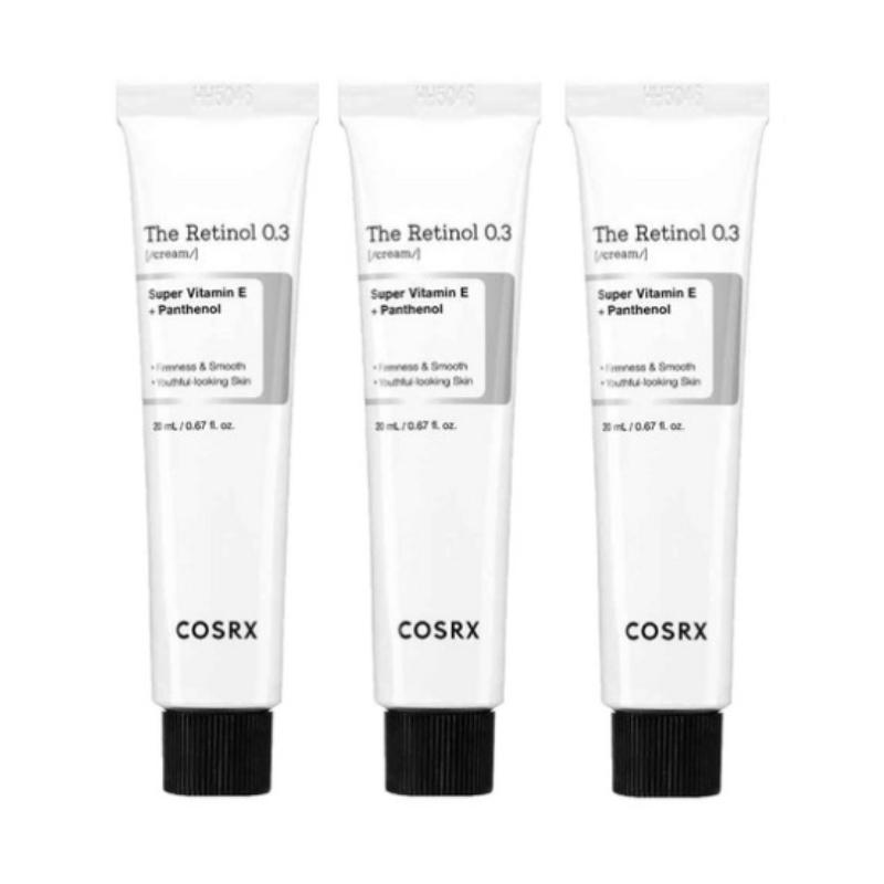 COSRX The Retinol 0.3 Cream 20ml – Pure Retinol 0.3%, Anti-Aging Cream, Pore & Elasticity Care / Wrinkle Care / Smoother Skin Finish