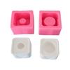 Square Candle Holder Castings Molds Resins Molds Candlesticks Silicone Molds