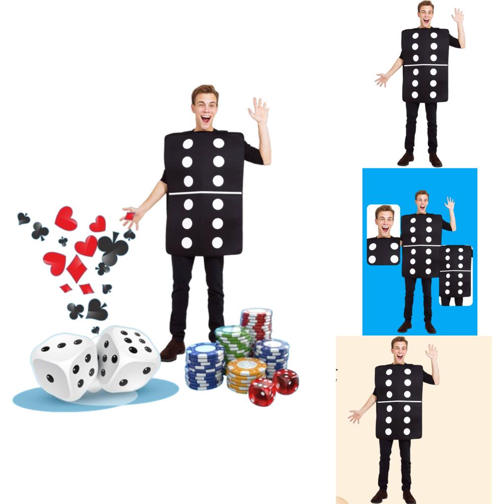 Großhandel Würfel Cosplay Kostüm für Spielparty Rollenspielkleid Neu Bühnenauftritt Requisiten Charakter Festival Kleidung