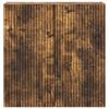 Wall Mounted Cabinet Smoked Oak Finish 59 x 31 x 60 cm Engineered Wood