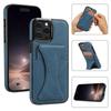 High Quality PU Leather Protective Credit Card Slots Foldable Kickstand Phone Case for iPhone 16 Pro Max 15 Plus 14 13 12 11