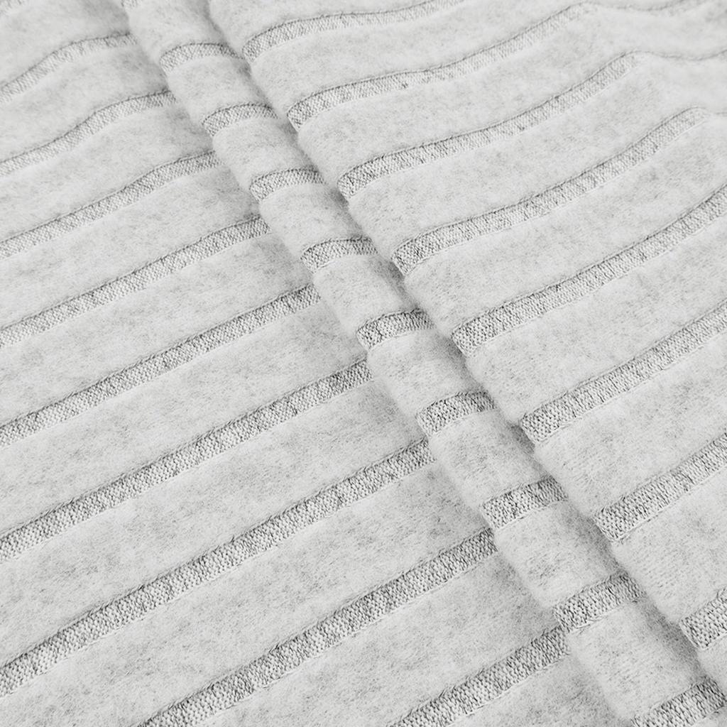 Womens Ribbed Knit Sets 2 Piece Outfits Long Sleeve Zip Tracksuit