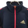 Adidas Training Track Jacket M Navy Jersey Women Used
