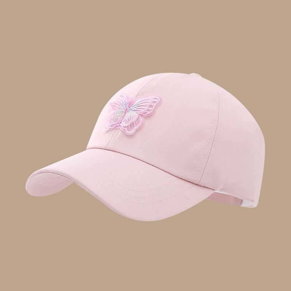 Breathable Back Opening Sun Hat Adjustable Parent-child Cap Fashion Visor Cap For Women Kids