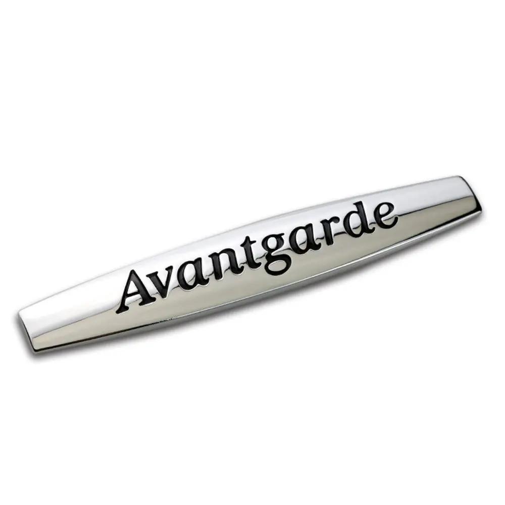 2 Pezzi Emblema 3D Avanguardia Adesivo Logo Distintivo per Carrozzeria Laterale Parafango Auto per Classe C E S CLA ML W202 W203 W204 W205 SL