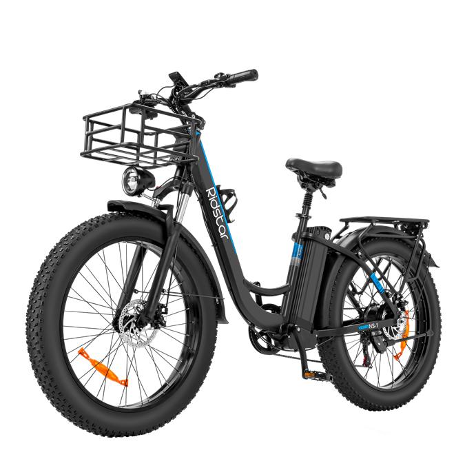 Ridstar-MN-26 1500W Visurgājēju elektriskais velosipēds ar