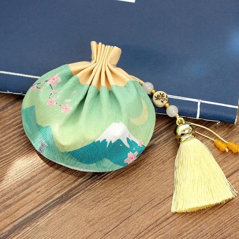 Dragon Boat Festival Sachet Perfume Bag Bag Small Pendant Blessing Pouch Accessories Carry Creative Archaistic Tassel Silk Bag Cloth Bag