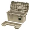 JEJ Astage S-Series Toolbox ST560S, Made in Japan, for Outdoor Storage and Camping, Sand Beige, 56cm Wide x 29cm Deep x 29cm High