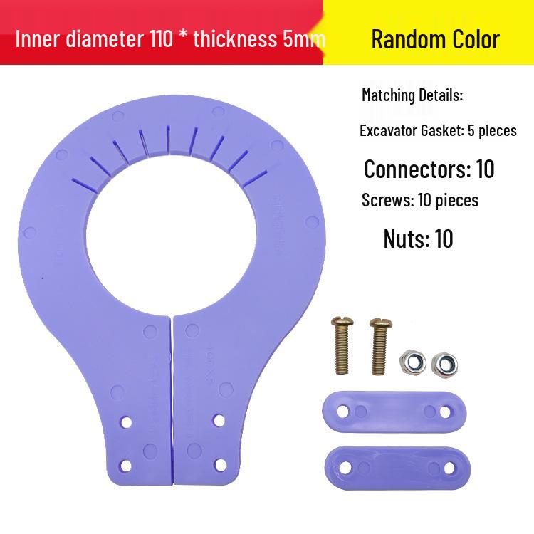 Thickened Wear-Resistant Plastic Excavator Bucket Pin Shim Washer