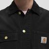 Carhartt WIP Square Label Button Front Pocket Long Sleeve Jacket Men jackets I034787-00E-4O