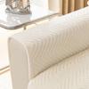 Cream Style Sofa Cushions Four Seasons Universal Crystal Velvet Non-Slip Living Room Sofa Cover Leather Cushion Backrest Cover