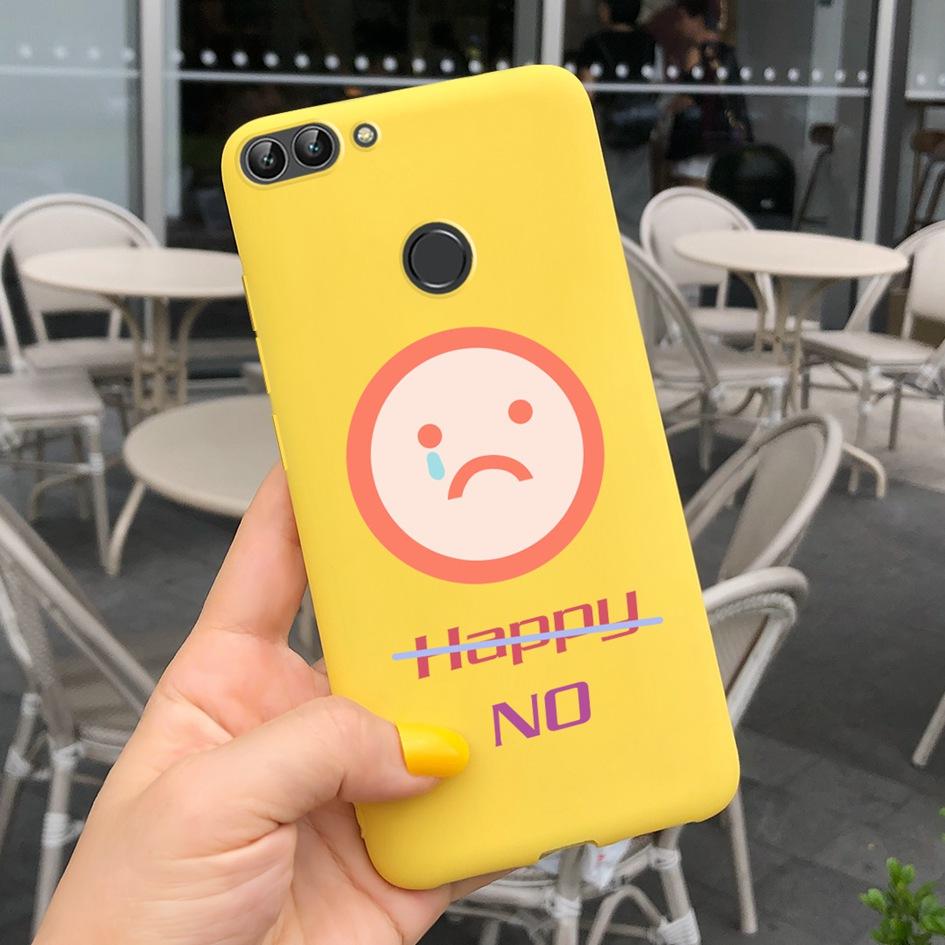 For Huawei P Smart Case For Huawei P Smart 2018 Daisy Flower Phone Case FIG-LX1 Soft Tpu Silicone Back Cover On PSmart 5.65" Bag