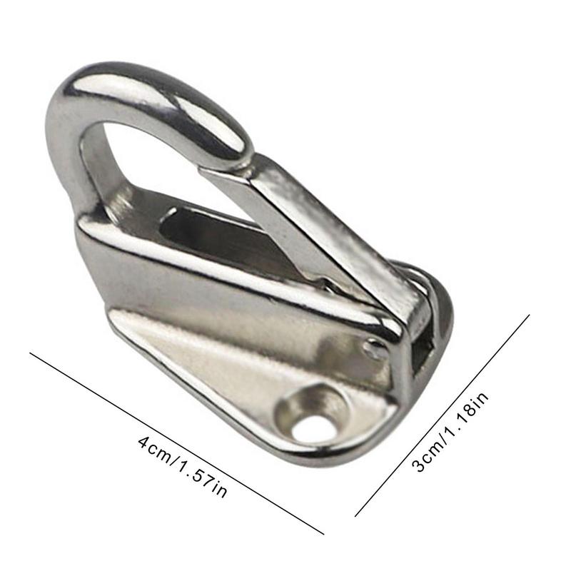 Ship Hook 316 Marine Hardware Yacht Accessories Fen-der Hook Marine Hanger For Tug Marine Grade Stainless Steel Coat Hook
