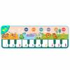 110x36cm Musical Piano Mat for Kids Toddlers Floor Keyboard Dance Mat with 8 Animal Sounds Baby Mat Educational Toys