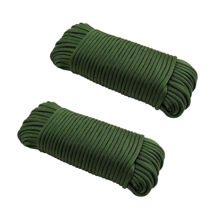Junpan Military Green Multi-Purpose Nylon Rope One Size