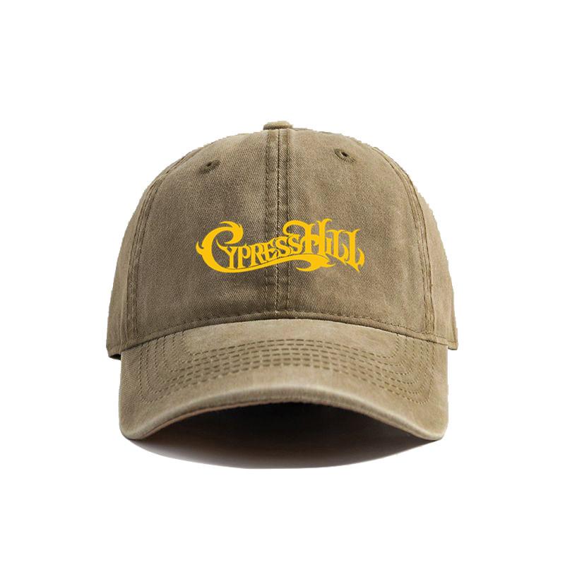 Cypress Hill Baseball Cap Summer Distressed Dad Hats Unisex Outdoor Adjustable Cotton Caps MZ-434