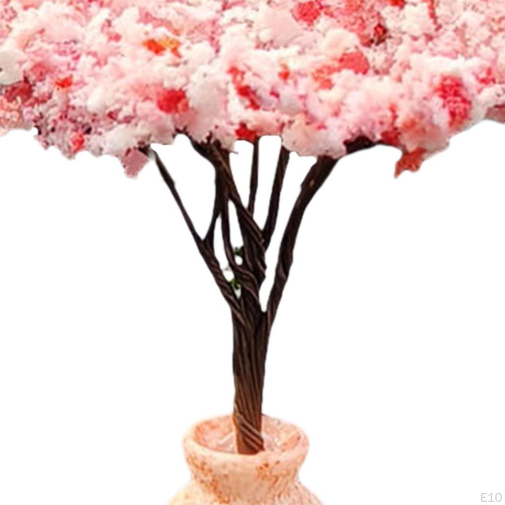 Artificial Bonsai Tree Car Dashboard Decor Model for Window