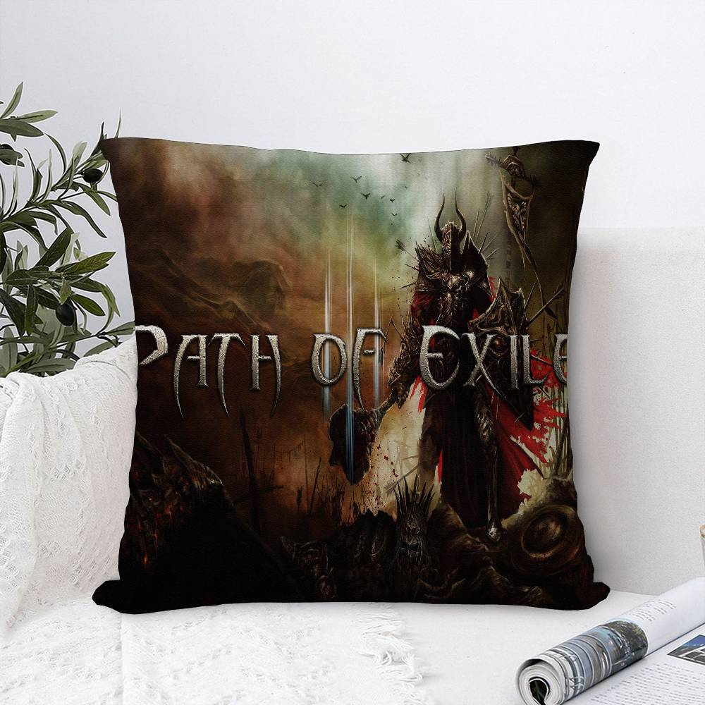 Path Of Exile Personalized Pillow Cover Kids Bedroom Wild Party Decor Pillowcase Kid Birthday Shower Gift