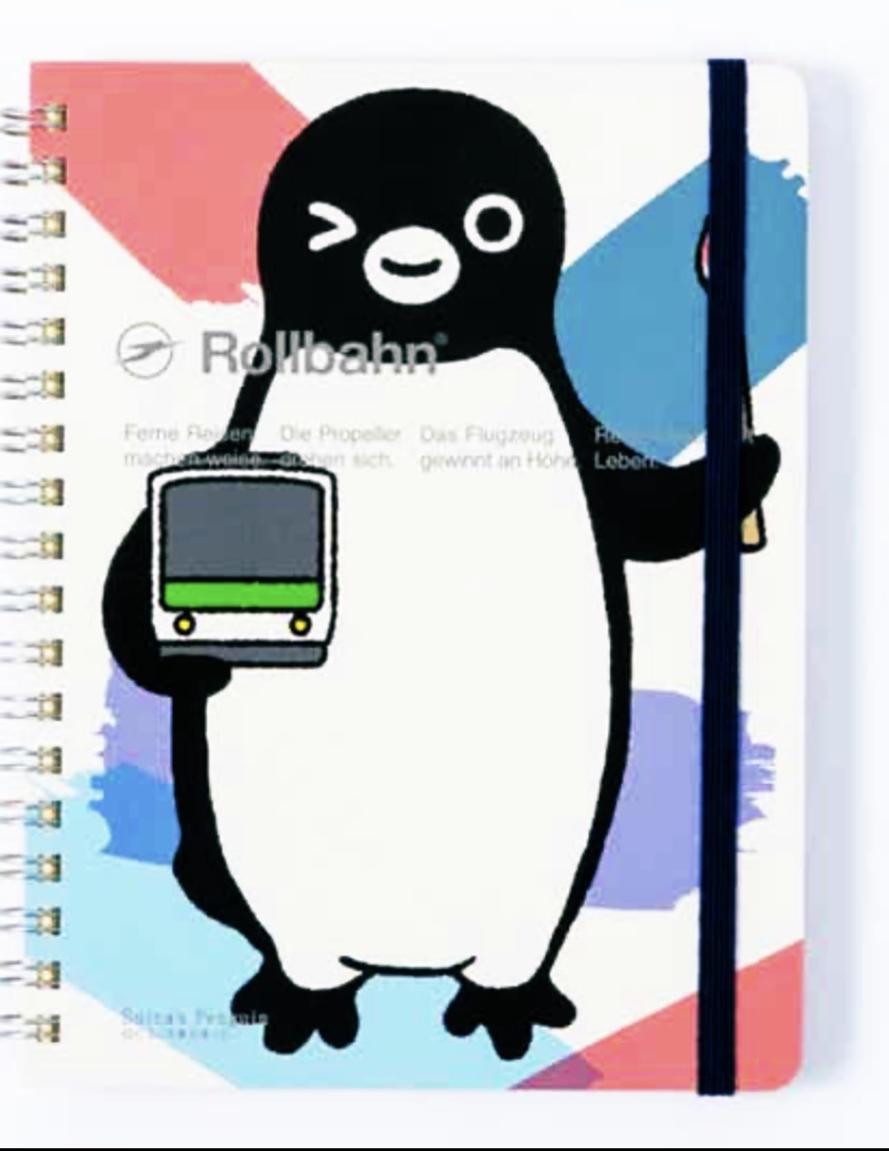

Suica Penguin Rollbahn Pocket Memo L and (Train Art)